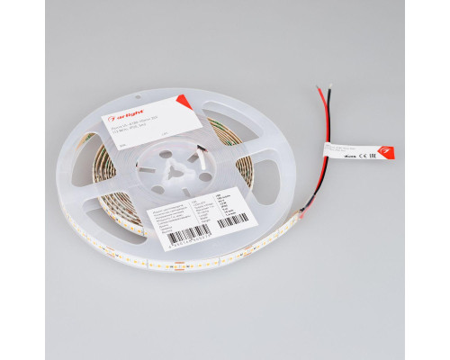 Светодиодная лента Arlight 12W/m 80Led/m 2835SMD теплый белый 5M UL-A180-10mm 24V Warm3500 044514 Светодиодная лента Arlight 12W/m 80Led/m 2835SMD теплый белый 5M UL-A180-10mm 24V Warm3500 044514