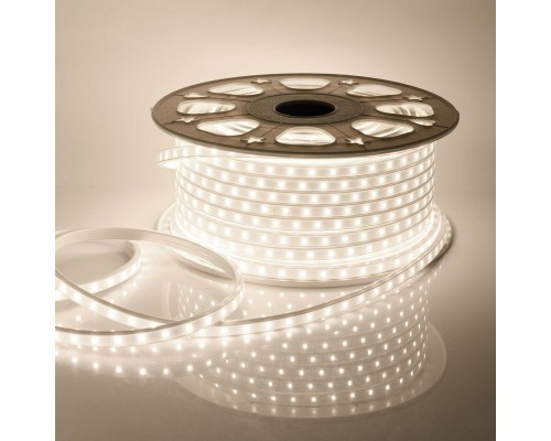 Светодиодная влагозащищенная лента Apeyron 6W/m 60LED/m 2835SMD теплый белый 25M 10-56 Светодиодная влагозащищенная лента Apeyron 6W/m 60LED/m 2835SMD теплый белый 25M 10-56