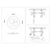 Потолочный светодиодный светильник Ambrella light Comfort LineTech FL4802