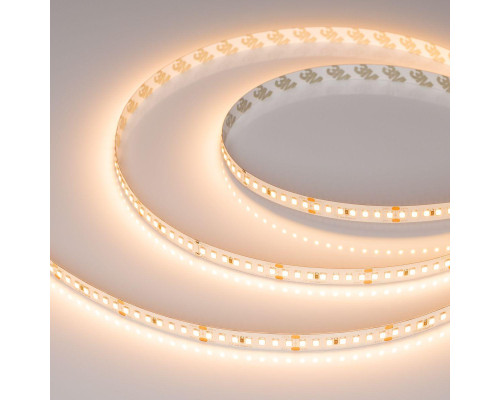 Светодиодная лента Arlight 17W/m 168Led/m 2835SMD теплый белый 5M UL-A168-10mm 24V Warm2700 042327 Светодиодная лента Arlight 17W/m 168Led/m 2835SMD теплый белый 5M UL-A168-10mm 24V Warm2700 042327