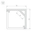 Профиль Arlight SL-Kant-H16-2000 Black 037116