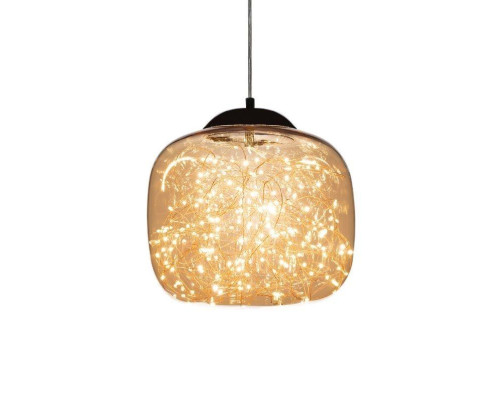 Подвесной светодиодный светильник Lumina Deco Daisy LDP 6823-300 CHR+AMB Подвесной светодиодный светильник Lumina Deco Daisy LDP 6823-300 CHR+AMB