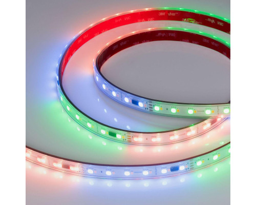 Светодиодная влагозащищенная лента Arlight Бегущий огонь 6W/m 60Led/m 2835SMD разноцветный/дневной 5M SPI-P-BA120-14mm 24V RGBW-Day-PX6-BPT 040623 Светодиодная влагозащищенная лента Arlight Бегущий огонь 6W/m 60Led/m 2835SMD разноцветный/дневной 5M SPI-P-BA120-14mm 24V RGBW-Day-PX6-BPT 040623