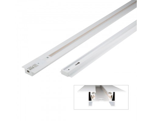 Шинопровод встраиваемый однофазный Volpe UBX-Q123 RS2 White 300 Set01 UL-00007378 Шинопровод встраиваемый однофазный Volpe UBX-Q123 RS2 White 300 Set01 UL-00007378