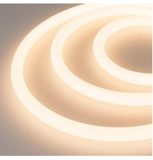 Гибкий неон Arligh 8,6W/m 560LED/m CSPSMD теплый белый 5M MOONLIGHT-TOP-X560-D13mm 24V Warm3000 360deg 039551