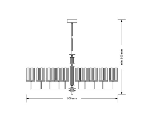 Подвесная люстра KUTEK MOOD Artu Ryfel ART-ZW-10(Z)R Подвесная люстра KUTEK MOOD Artu Ryfel ART-ZW-10(Z)R