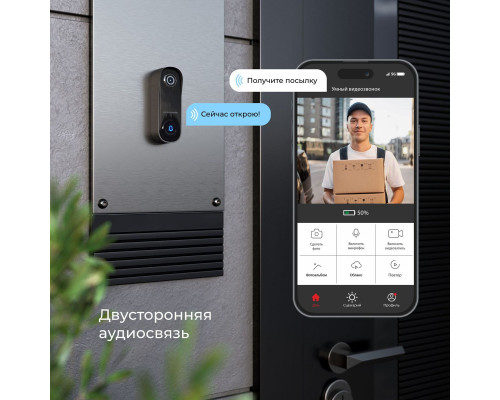 Видеозвонок Elektrostandard 76105/00 белый a069488 Видеозвонок Elektrostandard 76105/00 белый a069488