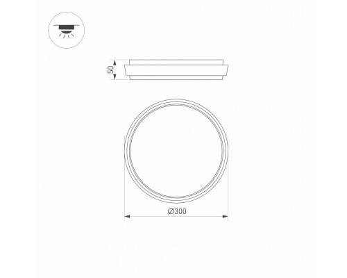 Уличный светодиодный светильник Arlight LGD-Giro-R300-30W Warm3000 029950 Уличный светодиодный светильник Arlight LGD-Giro-R300-30W Warm3000 029950