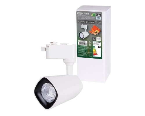 Трековый светодиодный светильник TDM Electric TRL-02-015-NW SQ0369-0022 Трековый светодиодный светильник TDM Electric TRL-02-015-NW SQ0369-0022