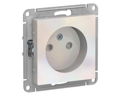 Розетка 2К Systeme Electric AtlasDesign 16A 250V со шторками жемчужная ATN000449 Розетка 2К Systeme Electric AtlasDesign 16A 250V со шторками жемчужная ATN000449