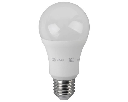 Лампа светодиодная ЭРА E27 17W 2700K матовая LED A60-17W-827-E27 Б0031699 Лампа светодиодная ЭРА E27 17W 2700K матовая LED A60-17W-827-E27 Б0031699