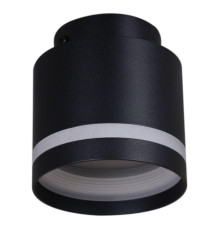 Потолочный светильник Reluce 53001-9.5-001IL GX53+LED3W BK