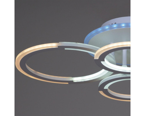 Потолочная светодиодная люстра Reluce 09820-3.3-2+2A WH (RGB)