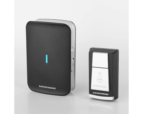 Звонок беспроводной Elektrostandard DBQ19M WL 36M IP44 черный a044638 Звонок беспроводной Elektrostandard DBQ19M WL 36M IP44 черный a044638