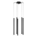 L5T747237 Люстра TUBO LED 25W 1500LM 25G ЧЕРНЫЙ 3000K