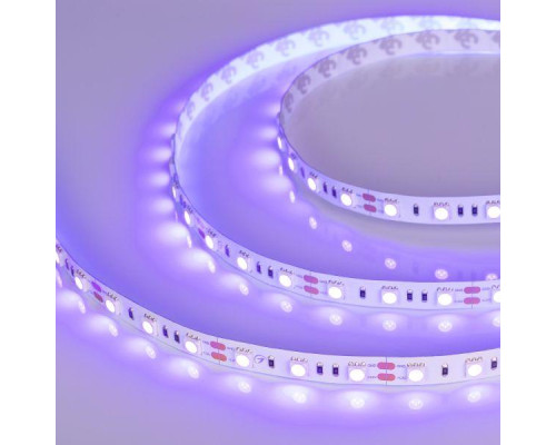 Светодиодная лента Arlight 14,4W/m 60LED/m 5060SMD ультрафиолет 5M 012815(2)