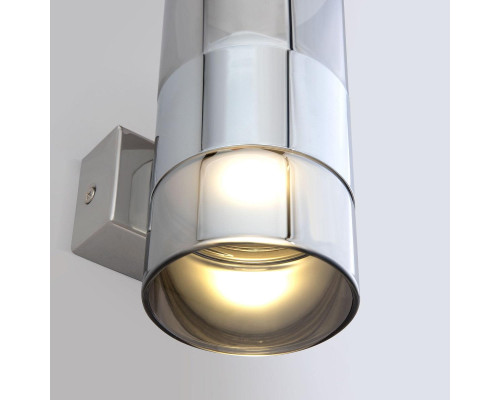 Настенный светодиодный светильник Eurosvet Watford 40021/1 LED хром/дымчатый Настенный светодиодный светильник Eurosvet Watford 40021/1 LED хром/дымчатый