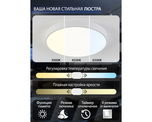 Потолочный светодиодный светильник Natali Kovaltseva LED LAMPS 81111/5C Потолочный светодиодный светильник Natali Kovaltseva LED LAMPS 81111/5C