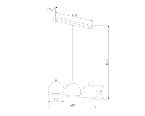 Подвесной светильник TK Lighting 3449 Yoda Gold Подвесной светильник TK Lighting 3449 Yoda Gold