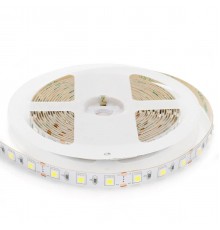 Светодиодная лента Apeyron 14,4W/m 60Led/m 5050SMD холодный белый 3M 229BL