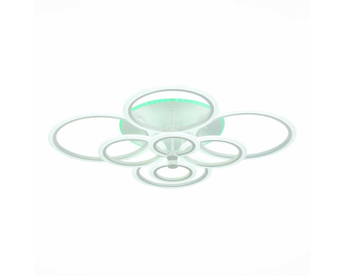 Потолочная светодиодная люстра Evoluce Cerina SLE500552-08RGB Потолочная светодиодная люстра Evoluce Cerina SLE500552-08RGB