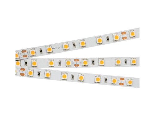 Светодиодная лента Arlight 14,4W/m 60LED/m 5060SMD теплый белый 5M 018099(B) Светодиодная лента Arlight 14,4W/m 60LED/m 5060SMD теплый белый 5M 018099(B)