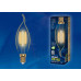 Лампа светодиодная филаментная Uniel E14 5W 2250K прозрачная LED-CW35-5W/GOLDEN/E14 GLV21GO UL-00002397