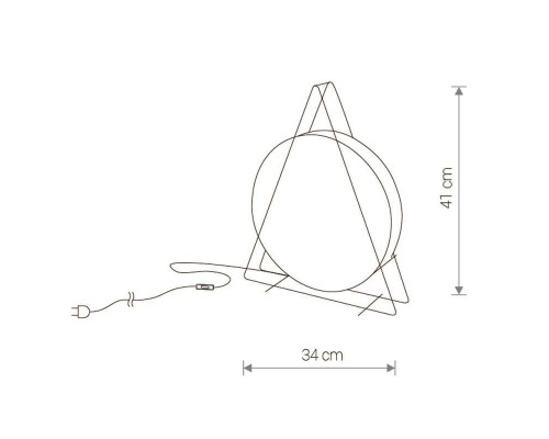 Настольная лампа Nowodvorski Wheel 9032