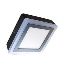 Настенно-потолочный светодиодный светильник Elvan NLS-500SQ-12/4-WW/NH-Bk