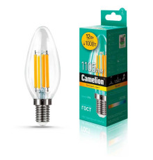 Лампа светодиодная Camelion E14 12W 3000K LED12-C35-FL/830/E14 13708