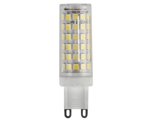 Лампа светодиодная ЭРА G9 9W 4000K прозрачная LED JCD-9W-CER-840-G9 Б0033186