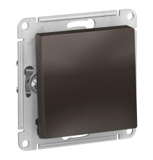 Выключатель одноклавишный Systeme Electric AtlasDesign 10A 250V мокко ATN000611
