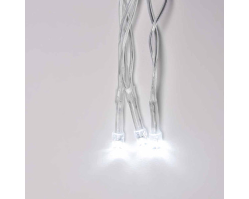 Уличная светодиодная гирлянда Uniel занавес 220V белый ULD-C3020-240/STK White IP44 UL-00007213