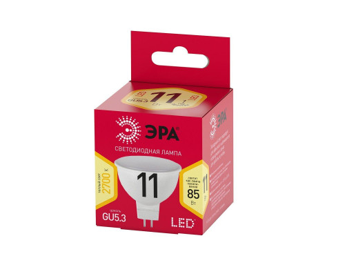 Лампа светодиодная ЭРА LED MR16-11W-827-GU5.3 R Б0056064 Лампа светодиодная ЭРА LED MR16-11W-827-GU5.3 R Б0056064