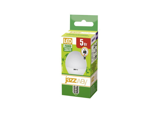 Лампа светодиодная Jazzway E14 5W 4000K матовая 1036926A Лампа светодиодная Jazzway E14 5W 4000K матовая 1036926A