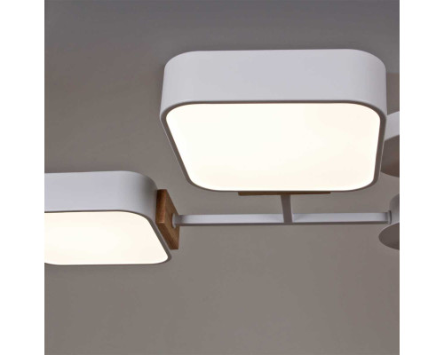 Светильник потолочный Reluce 03363-0.3-04 WH+WOOD Светильник потолочный Reluce 03363-0.3-04 WH+WOOD