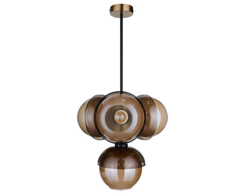 Потолочная люстра 33 ИДЕИ CHN800L.04.17BL.ASB-M14AM