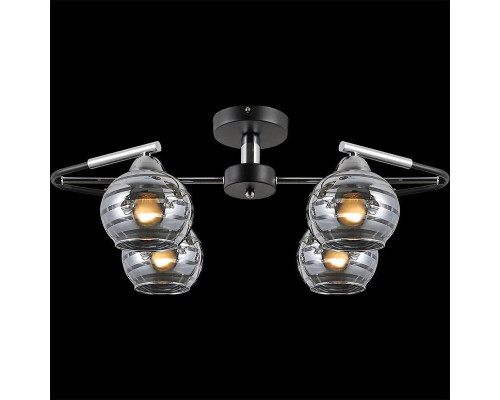 Потолочная люстра Illumico IL9801-4CSQ-79 CR BK Потолочная люстра Illumico IL9801-4CSQ-79 CR BK