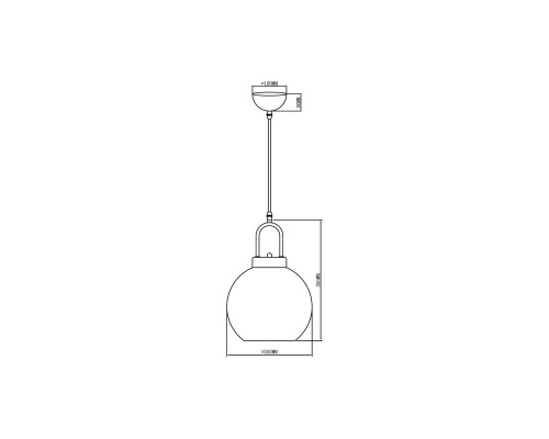 Подвесной светильник Vele Luce Cloe VL5414P11 Подвесной светильник Vele Luce Cloe VL5414P11