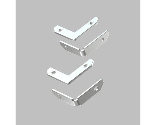 Комплект угловых соединителей шинопровода Denkirs Smart One (4 шт.) TR2027-AL Комплект угловых соединителей шинопровода Denkirs Smart One (4 шт.) TR2027-AL