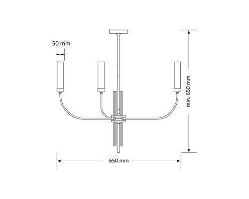 Подвесной светильник KUTEK MOOD MUS-ZW-3(T) Подвесной светильник KUTEK MOOD MUS-ZW-3(T)