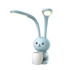 Настольная лампа Uniel Заяц ULM-D160 12W/3000-6000K/Dim Blue UL-00011723