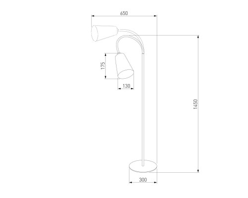 Торшер TK Lighting 3082 Wire Colour