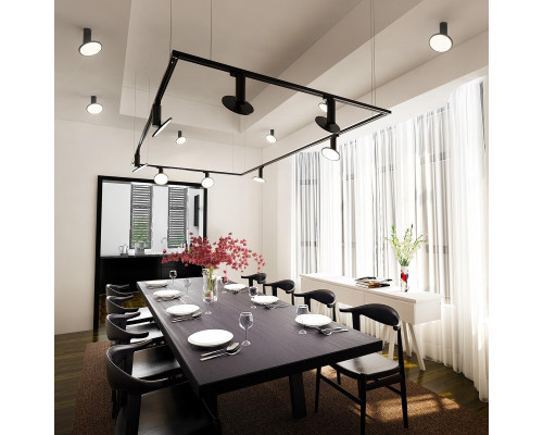 Трековый светодиодный светильник Elektrostandard Brain LTB50 12W 4200K черный a047378 Трековый светодиодный светильник Elektrostandard Brain LTB50 12W 4200K черный a047378