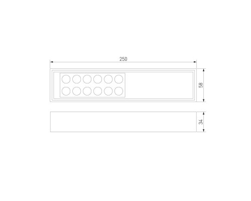 Потолочный светодиодный светильник Elektrostandard Tend 25114/LED a068849 Потолочный светодиодный светильник Elektrostandard Tend 25114/LED a068849