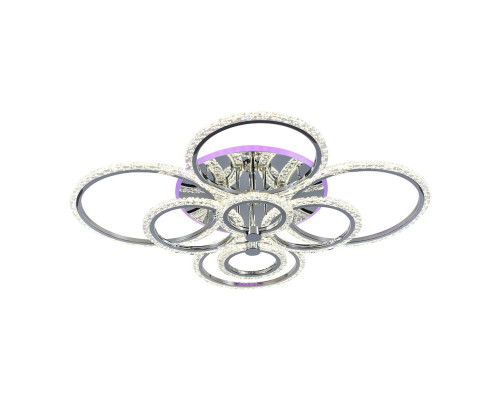 Потолочная светодиодная люстра Profit Light 18027/8 CHR Потолочная светодиодная люстра Profit Light 18027/8 CHR