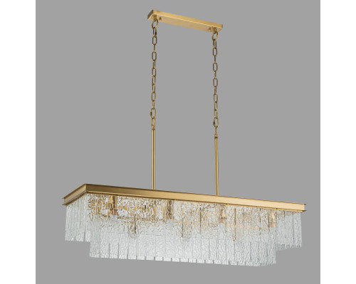 Подвесная люстра Belfast Harland 6308-10C BR CL