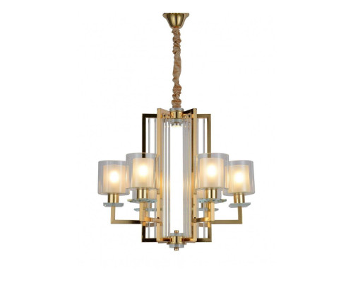 Подвесная люстра Lumina Deco Manhattan LDP 8012-6 F.GD Подвесная люстра Lumina Deco Manhattan LDP 8012-6 F.GD