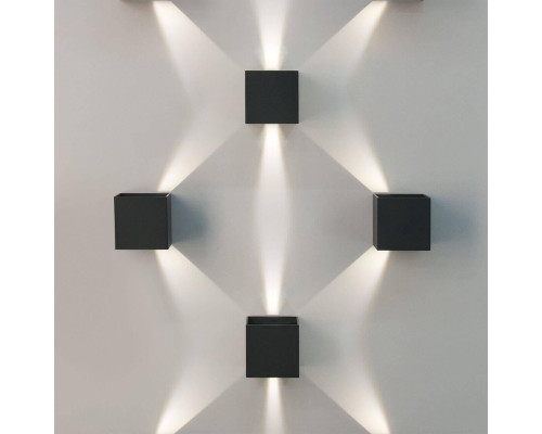 Уличный настенный светодиодный светильник Elektrostandard 1548 Techno LED Winner a038410