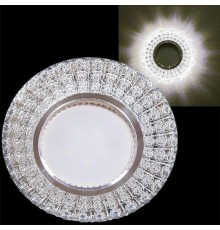 Встраиваемый светильник Reluce 16746-9.0-001CN MR16+LED3W CL